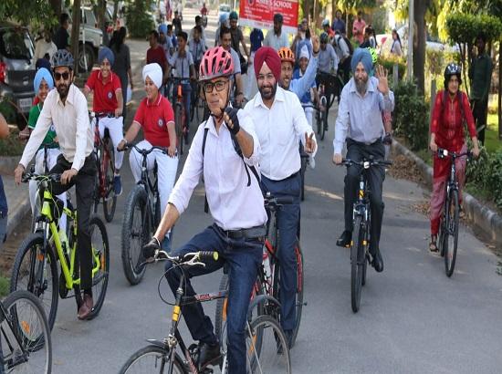 Team Cyclegiri celebrated Earth day in a unique way 
