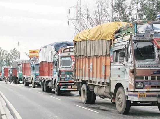 Truckers begin Indefinite strike 