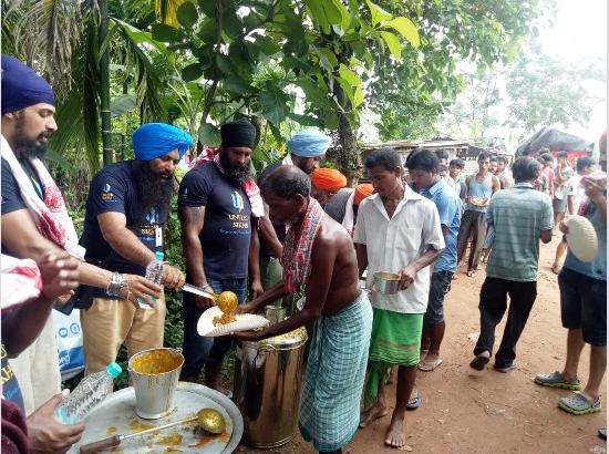 UNITED SIKHS establish Humanitarian Relief Camp for flood survivors in Assam
