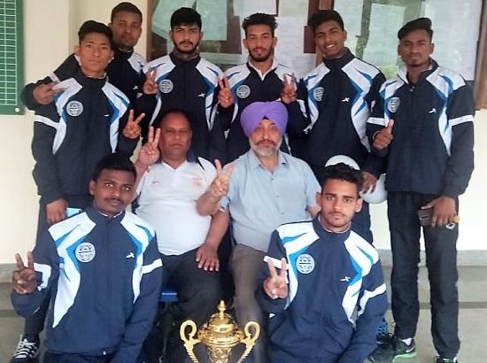 Panjab Varsity men win  Inter-Varsity Sepak Takraw
