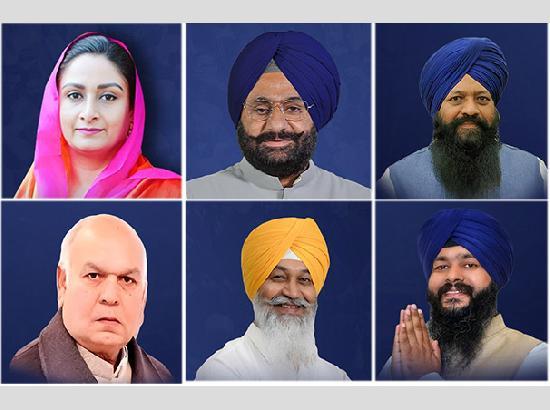 Sukhbir Singh Badal announces party candidates for six Lok Sabha seats