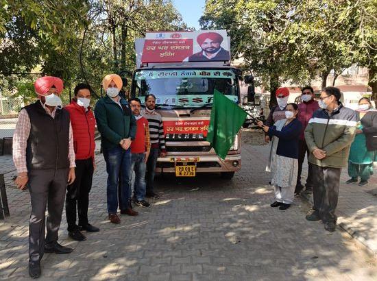 Mohali Civil Surgeon flags off awareness van to boost COVID vaccination 
