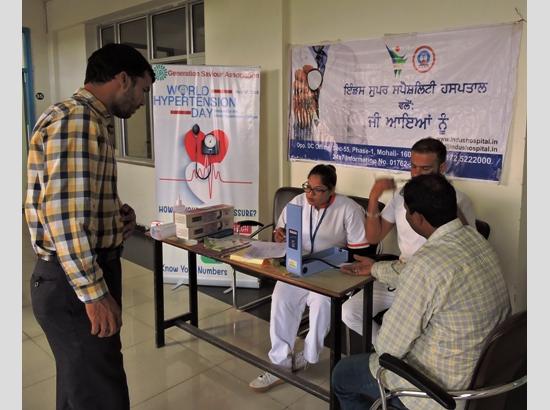 General Saviour Association celebrates World Hypertension Day at Indus Hospital