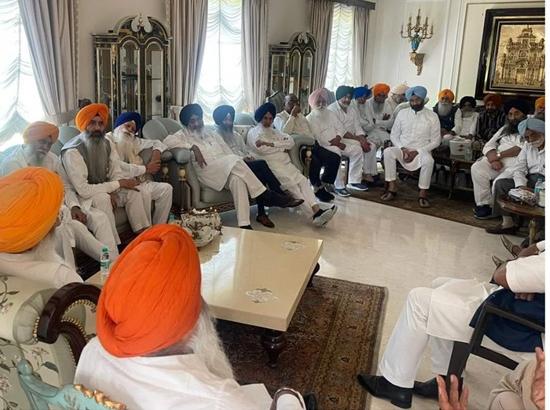 Tension among senior Akali leaders and workers for denying ticket to Parminder Singh Dhindsa
