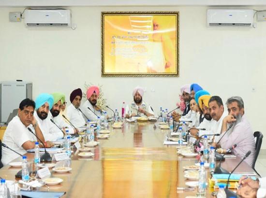 Punjab Cabinet meeting on Sept 14