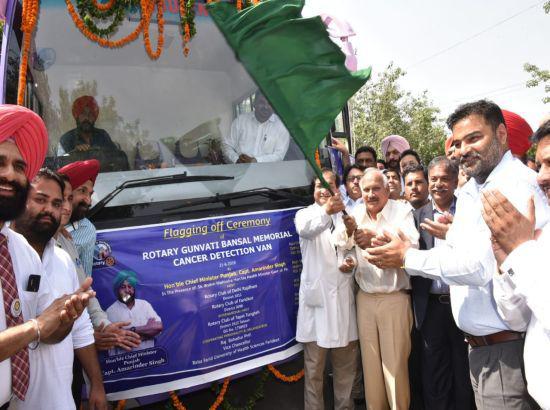 Mobile van launched for early detection of cancer among Malwa women