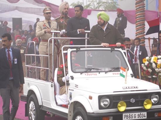 With vow to protect secular foundation of Constitution, Amarinder takes salute at R-Day parade
