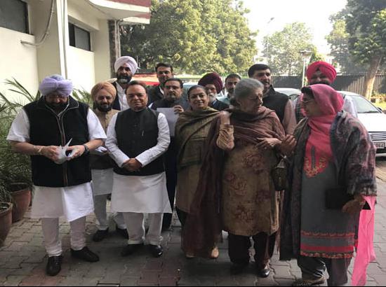 Punjab Congress urges Election Commission to hold snap polls under President’s Rule in Punjab
