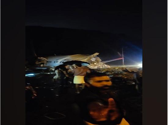 Pilot dead, 184 on board safely evacuated as Air India Express plane skids off runway