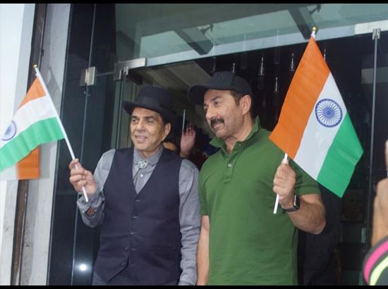 Dharmendra and Sunny Deol - 