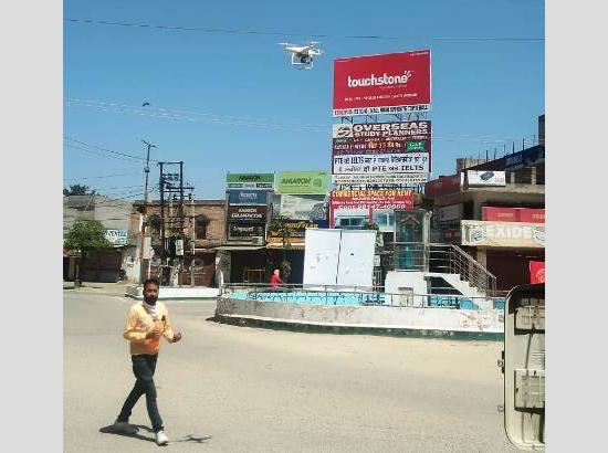 Punjab Police starts using drones to check curfew violators