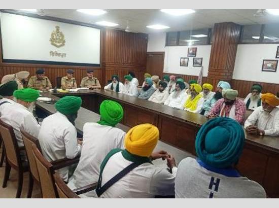 Police-Farmers meet held in Ferozepur, farmer outfits to hold peaceful protest against BJP