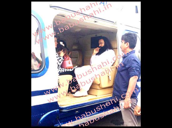 Exclusive Photo : Dera Chief ready to fly for 'Jail '