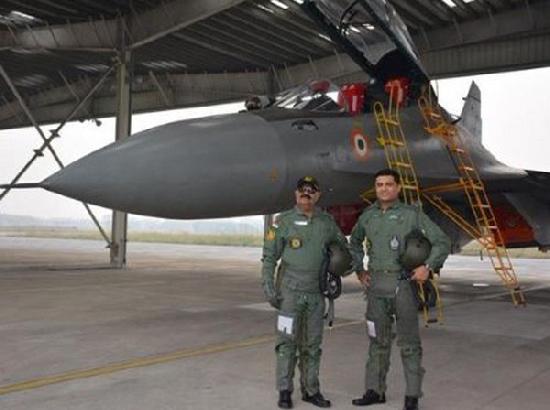 Punjab Governor takes sortie in SU-30MKI fighter aircraft at Halwara air base