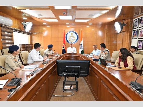 Haryana Police Chief reviews preparations for Lok Sabha elections