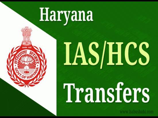 Three IAS and four HCS officers transferred