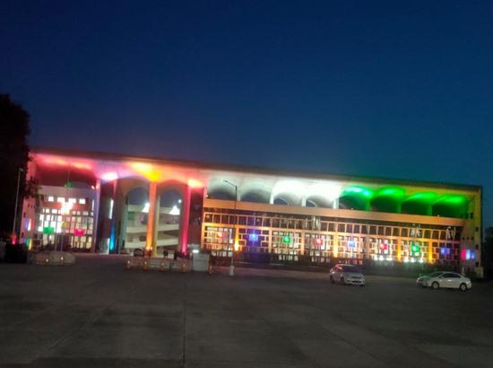 Punjab and Haryana High Court lit up in tricolour in run-up to Republic Day