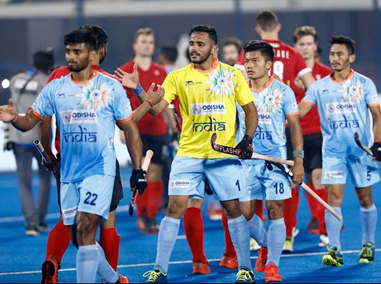 India storm to top of Pool C; Belgium finish second and Canada third in Pool C