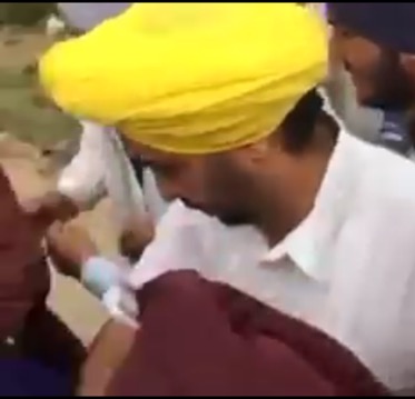 Bhagwant Mann refuted allegations of Sikh protesters