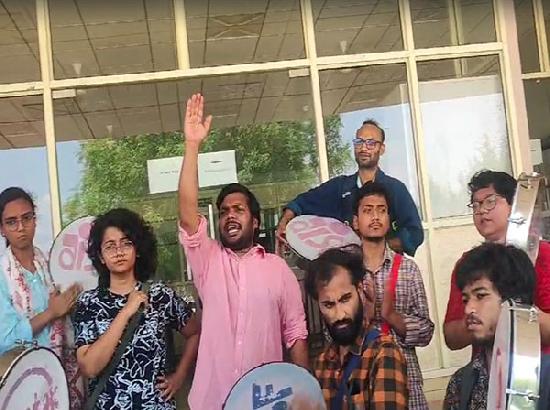 JNU students observe strike, demand gender justice, representation in committees