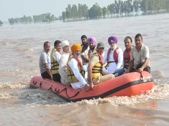 Kangar orders special girdawari for marooned villages of shahkot Sub Division

