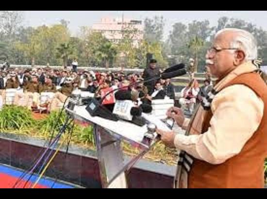 Khattar announces ‘Shaurya Award’ in the name of 71 martyrs of State police forces