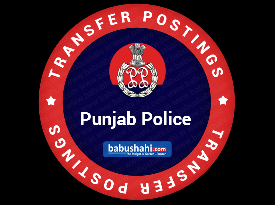 7 Punjab Police officers transferred