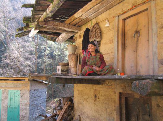 The old woman who lives alone in a Himachal wildlife park