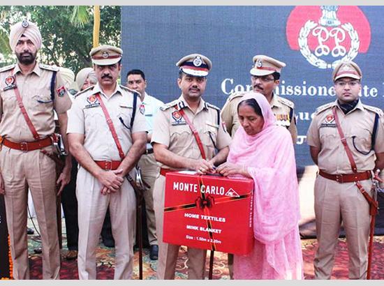Ludhiana CP honours families of martyrs on Police Commemoration Day