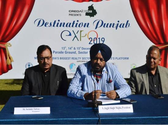 CREDAI Punjab to Host Destination Punjab -3 day Realty Expo at Chandigarh
