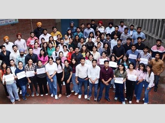 GNDU MBA students get recruited by reputed corporate houses