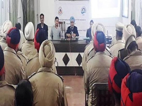 MGSIPA organizes one day training programme on drugs abuse prevention for police functionaries at Ferozepur
