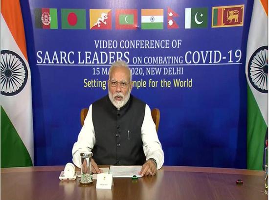 PM Modi to SAARC leaders : We must prepare, act and succeed together against COVID-19: