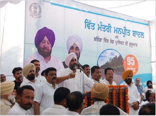 Work on long pending Ring Road Phase 1 at Bathinda starts