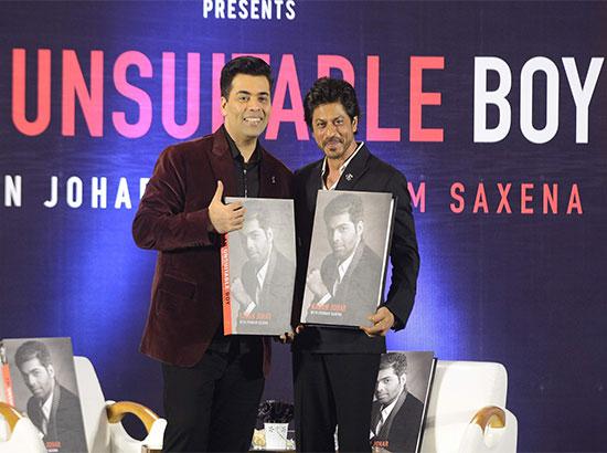 Mumbai: Filmmaker Karan Johar and actor Shahrukh Khan 