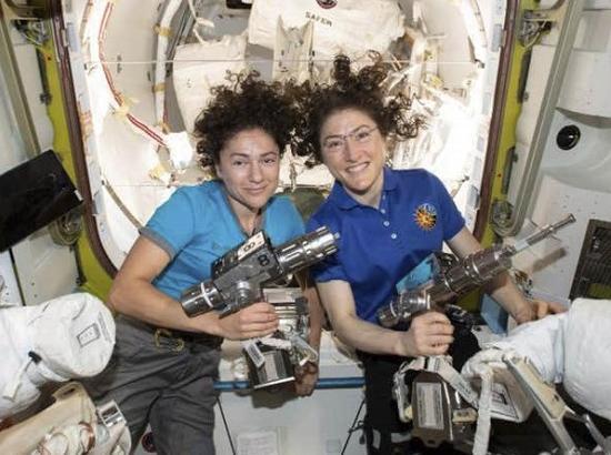 NASA astronauts Christina Koch, Jessica Meir become first women to perform spacewalk

