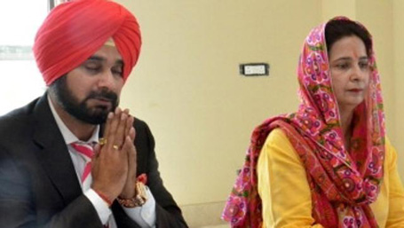 My husband Navjot Sidhu will also not contest or take any campaign responsibility till the
