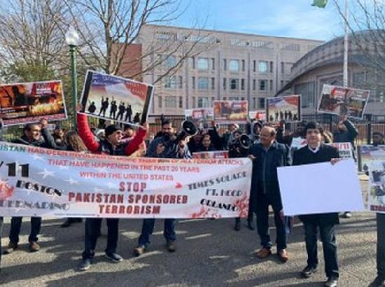 US veterans join Indian-Americans to protest against Pakistan-sponsored terrorism