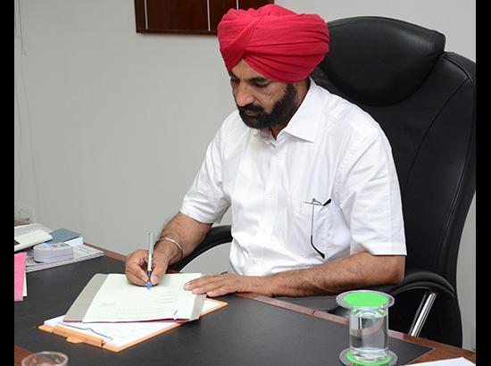 Committees constituted to increase green cover and control dust emission in Mandi Gobindgarh: Pannu
