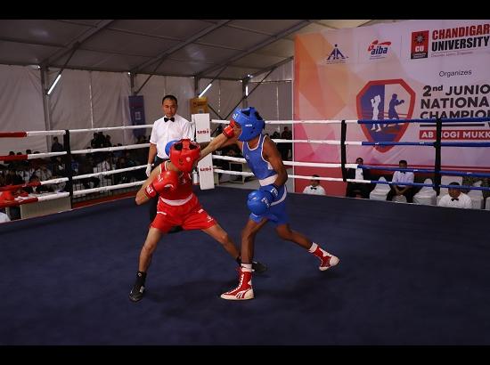 Haryana Men & Kerala Women Pugilists Dominated Day 3 of Junior Boxing Nationals at CU

