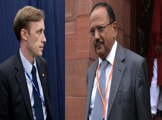 National Security Advisors of US & India agree to work closely to further advance India-U.S. relations