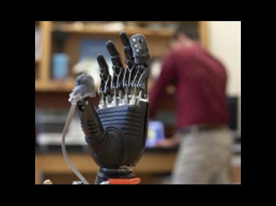 New 'e-skin' brings sense of touch, pain to prosthetic hands