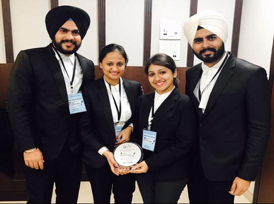 PU Team Wins National Competition on Trial Advocacy & Judgment