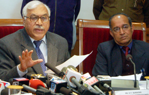 Highlights\' of the Press Conference of Chief Election Commissioner of India, Mr. S.Y. Quraishi at Punjab Bhawan, Chandigarh. 