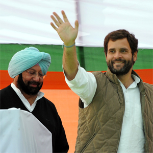 Rahul lauds role of Punjab in National scene : Lashes out at SAD-BJP Govt. in Punjab for non-performance