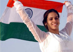 London Olympics -2012 : Saina Nehwal wins bronze medal in Badminton 