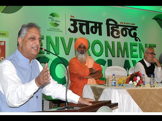 Speaker calls for launching a mass movement to make Punjab a clean, green and pollution free state