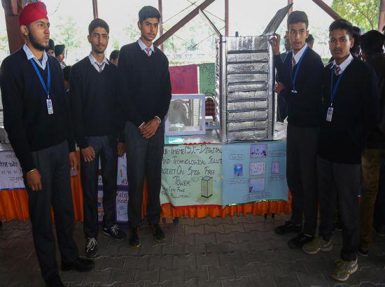 Smog-free Tower model by Kapurthala school students to turn real