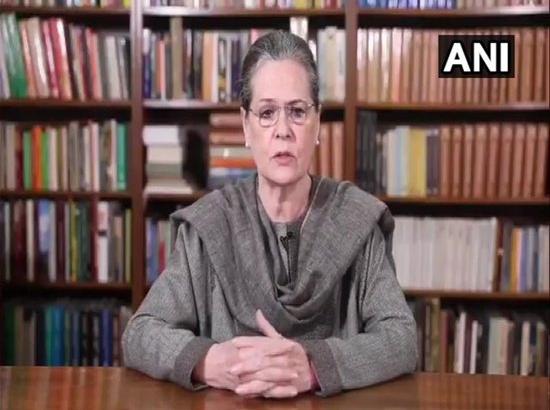 Sonia suggests five measures to stop wasteful expenditure in fight against coronavirus