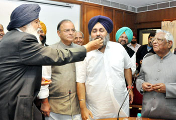 Sukhbir Singh Badal to be the Deputy CM of Punjab in the new Government 